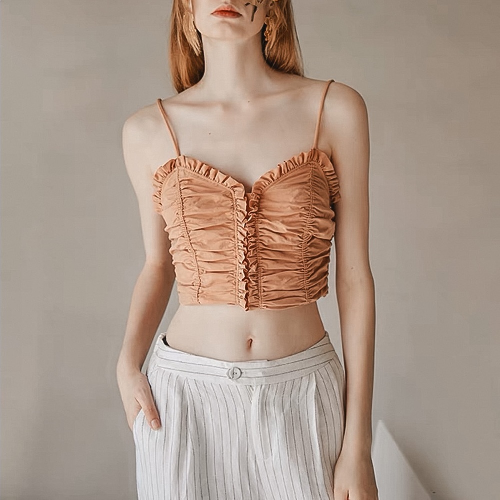 Zara Ruched Top